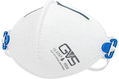 GVS F31000 maschera FFP3 Segre, pieghevole, 15 pezzi
