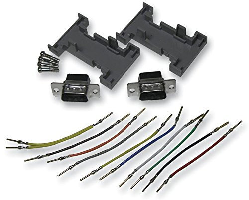 Cambiador de género, personalizado D 9P-P | Conectores adaptadores de interserie, 1 unidad – MHGA0909MMLGK-RC