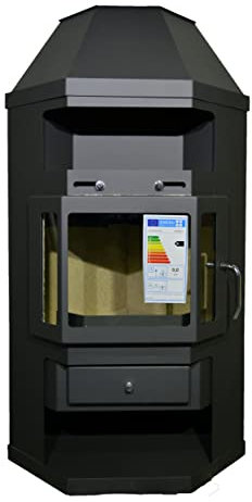 EEK A Eck-Kaminofen - Kaminofen Victoria 05 Panama A 9.0 kW