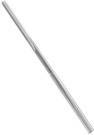 FOCMKEAS Alesatore per mandrino da 2,5 mm, metrico H7 HSS Tornio Alesatore Metrico, 6 Flauti dritti, Utensile da taglio per fresatura con gambo dritto rotondo, per metallo rame alluminio