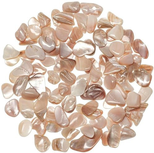 Naturosphère - Mer et Coquillages C31 - Eclats de Nacre Beige rosé - 1 à 2.5 cm - 100 grammes