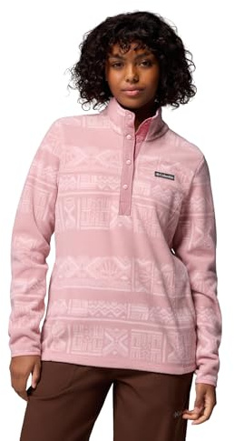 Columbia Damen Benton Springs Printed Half Snap Fleece-Überziehhilfe (1er Pack)