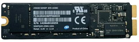 SIMPLETEK - SSD interno M.2 da 128GB | PCI Express 2.0 x2 | Compatibile con Macbook Air A1465 e A1466 (modelli 2013-14) (Ricondizionato)