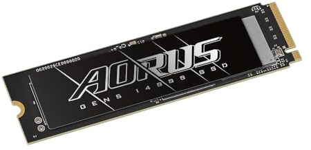Gigabyte Aorus 4TB M.2 Solid State Drive Gen5 14000 (PCIe Gen 5.0 x4/NVMe 2.0)