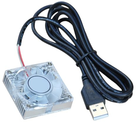 Vynetra Ventola di raffreddamento efficiente della scheda grafica per piccoli dispositivi elettronici come il PC con ventola sottile del dissipatore di calore della costruzione di alluminio