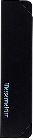Messermeister 8” Chef’s Edge-Guard, Black - Fashionable & Functional Knife Protector for Chef’s & Wide-Blade Knives - 2 Blade Entry Notches - 8.5” x 1.9375”