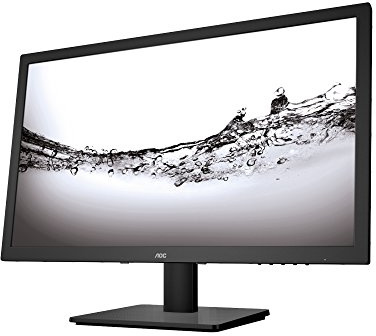 AOC Monitores E2275SWJ - Monitor de 21.5 (resolución 1920 x 1080 Pixels, tecnología WLED, Contraste 1000:1, 2 ms, VGA), Color Negro