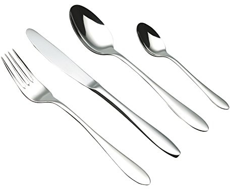 García de Pou 112.58 Cucharillas de Moka Atlanta, 10 cm, Set de 12, Plateado