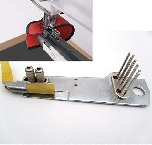 CKPSMS Marke - # BGL-335 1SET Mit Binder und Klebebandführung Bindehalterung komplett passend für PFAFF 335 Nähen (Tape size:13mm)