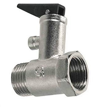 Wärmer System Universal Boiler Safety Pressure Relief Valve 1/2 Inch 8 Bar