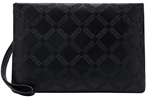 FSD.WG Herren-Clutch, Handtasche, 30,5 cm, große Handtasche, große Clutch-Geldbörse