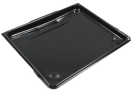 FIGEVIDA Leccarda Nera Per Forno 442 X 362 Mm Forno adatto per SMEG 480370493