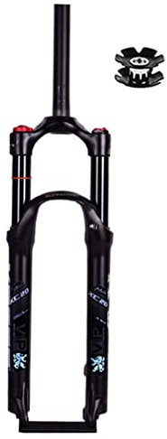 Mountainbikes Luftgabel 26/27,5/29 Zoll Mountainbikes Federgabeln Reise 120 mm 1-1/8 gerade Scheibenbremse Fahrräder Vordergabel QR 9 mm manuelle Verriegelung
