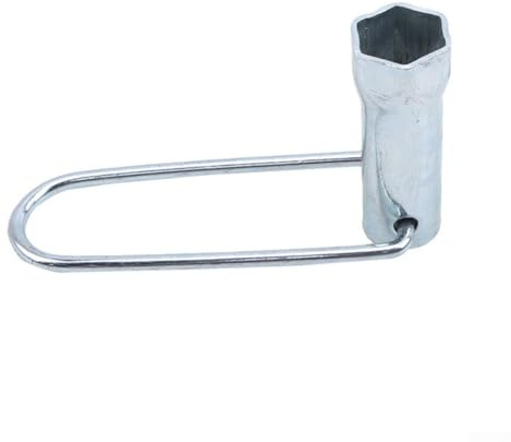 Steckschlüssel für Motorrad, Feuerwehr-Steckschlüssel-Set, 16, 18, 21 mm, Hartstahl, verstellbarer Ringschlüssel mit Loch zum Aufhängen, Werkzeug für Auto und Fahrrad (21 mm)