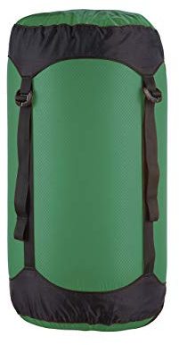 Sea to Summit Ultra-SIL Kompressionssack, ultraleichter Outdoor- und Reiseaufbewahrung, groß / 20 Liter, Waldgrün