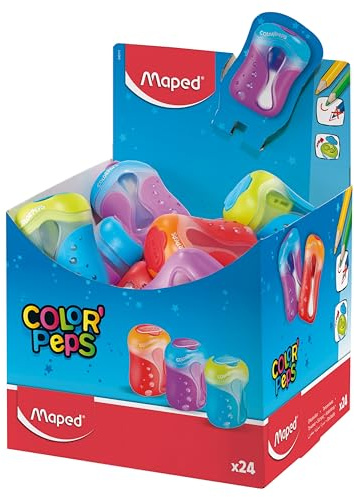 MAPED Taille-crayons Double COLOR'PEPS Couleur aléatoire