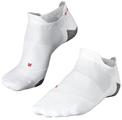 FALKE herr Löparstrumpor RU5 Race Invisible M In funktionellt garn antiblåsning 1 par, Vit White-Mix 2020, 39-41