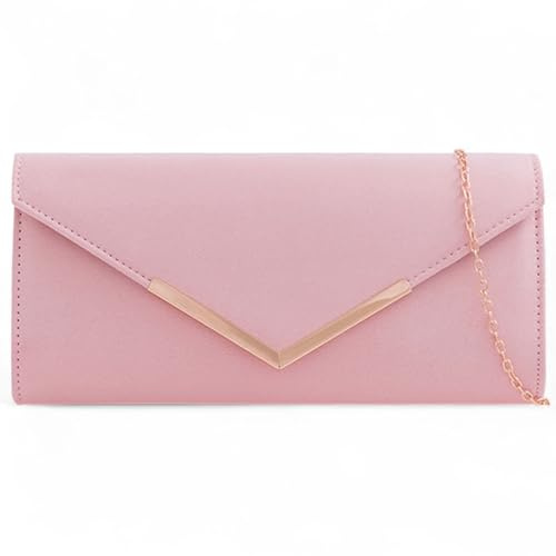 UShopUK Suede Plain Bridal Prom Wedding Evening Clutch Party Purse Hand Bag