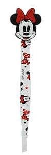 Disney Mickey & Minnie - Minnie Mouse Dekorierte Zangen, die mit abgeschrägter, nach Augenbrauen, Haaren, Bursts - Schrägpunkt - Silikondesign Minnie dekoriert ist, gekippt