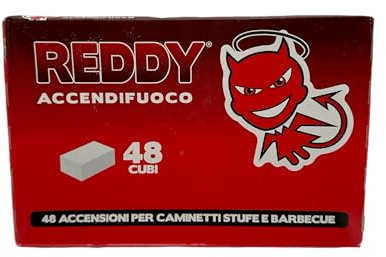 Accendifuoco 48 reddy cubetti 48 (28 pezzi) Reddy