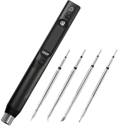 SEQURE S60P Upgraded Version Electric Soldering Iron/Without Power Plug/K+I+is+BC1 Tips