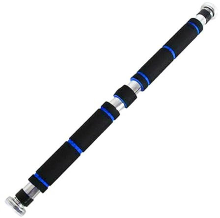 Klimmzugstange 200 kg Tür-Reckstangen, 60–100 cm, Stahl, verstellbar, for Zuhause, Fitnessstudio, Workout, Sport, Fitness, Klimmzugstange, Ausrüstung, Heim-Fitnessstudio Reckstange(Black blue)