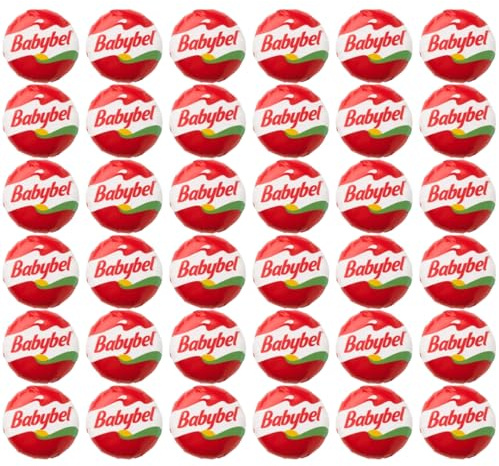 Mini Cheese Babybels Original 36s for Snacking and Lunchboxes (36 Portions)