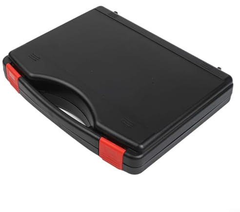 Kit di misuratori di filettatura dado e bullone, 26 calibri maschio e femmina per misurazioni accurate e identificazione di dimensioni metriche e viti (44 pezzi, nero/argento)