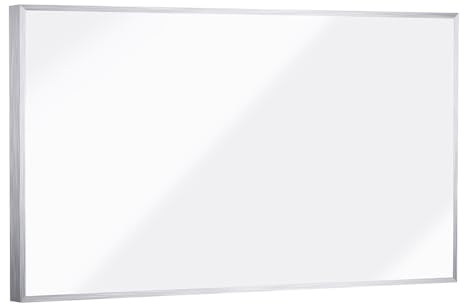 TROTEC Riscaldamento a parete a infrarossi TIH 500 ST - Potenza di riscaldamento 580 W - Radiatore elettrico con termostato, 905 x 605 mm, IP54