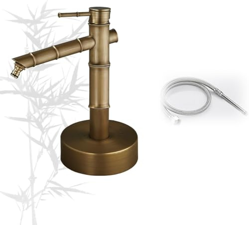 HGOuhK Columna de Agua para Jardín Columna de agua vertical for jardín,Grifo exterior independiente anticongelante,Fuente grifo for patio/patio trasero