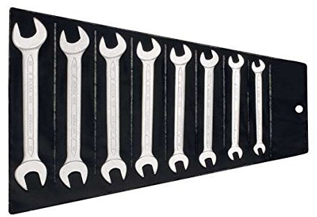 Elora 100500821500 Doppelmaulschlüssel Set 6-22mm 8 Stück Sbdin