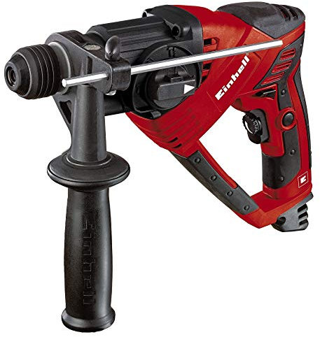 Einhell RT-RH 20/1 Martello Tassellatore 4 funzioni (220-240 V, 500 W, giri min. 0-1200, percussioni min. 0-5800, forza percussione 1,6 Joule, attacco SDS-plus, valigia)