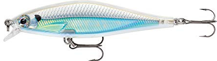 Rapala - Leurre de Pêche Shadow Rap Shad - Matériel de Pêche pour Gros Poissons - Leurre Pêche d'eau Douce - Profondeur de Nage 0.9-1.2m - Taille 9cm / 12g - Fabriqué en Estonie - Albino Shiner