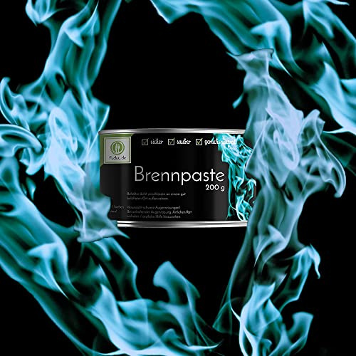 48 x Fuduu Brennpaste Sicherheisbrennpaste 200 g Chafing Dish Brennpaste für Warmhaltebehälter