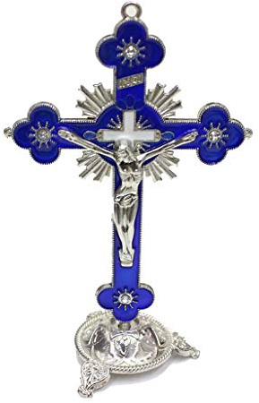 guangzhou Kirche Relikte Jesus auf dem Stand Kreuz Wand Kruzifix Antike Home Kapelle Dekor