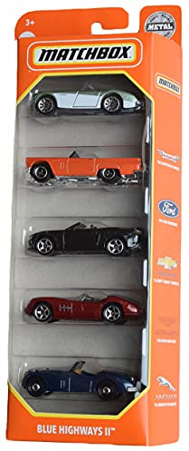 Matchbox 5 Pack Blue Highways II