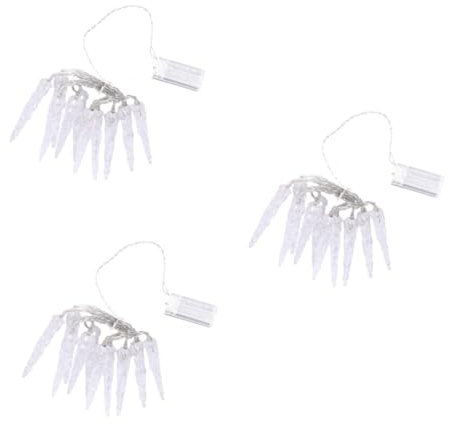 Garneck 3 Stücke 10 Lichterketten Outdoor Lichterketten Warmweiß 15ft Dekorative Beleuchtung Für Home Hochzeit Party Weihnachten