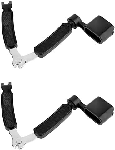 SRMAN 2X Multi Funktional Gitarre Saiten Kurbel + String Nadel Puller + Saiten Instrument für Gitarren Pflege