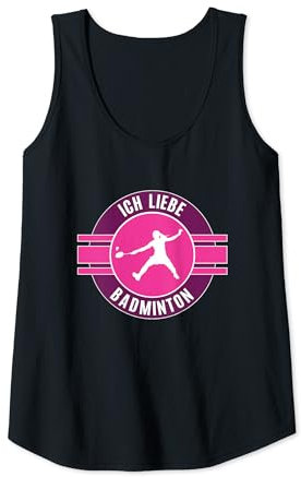 Damen Badminton Team Mannschaft Badmintonspiel Badmintonteam Tank Top