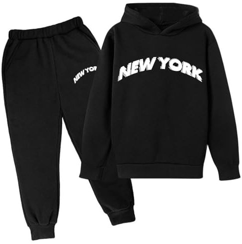 Kinder-Hoodie-Pullover-Sweatshirt-Jogginghose-Set Beliebtes bedrucktes Hoodie-Set auf Unterwäsche 2023 Lässiges, mit Buchstaben bedrucktes Langarm-Out-Wear Babysachen Festlich Babykleidung 98