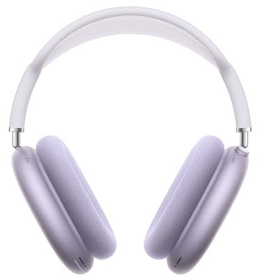Apple AirPods Max Wireless Over-Ear Headphones, Pro-Level Active Noise Cancellation, Transparency Mode, Personalised Spatial Audio, USB-C Charging, Bluetooth Headphones for iPhone, Purple ​​​​​​​
