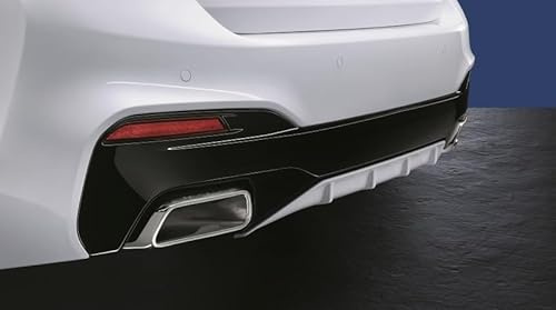BMW Genuine M Performance Tailpipe Trims Set Chrome Fits G30 G31 18302449928