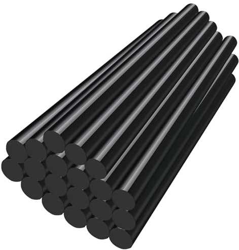 Hkfgdjdl Heißkleber-Sticks, 20 Stück, 26,7 x 1,1 cm, geeignet für die meisten Klebepistolen, vielseitig einsetzbar für Kunst, Handwerk, Auto-Dellen, Farbe