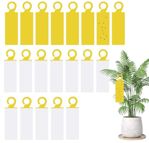 weiting Piège À Mouches Des Fruits Adhésif - 20 Pièces De Piège À Mouches Pour Extérieur | Avec Crochet Pour Attrape-Mouches D'Intérieur | Pour La Maison, La Cuisine, Le Balcon, La Serre, Le Verger,