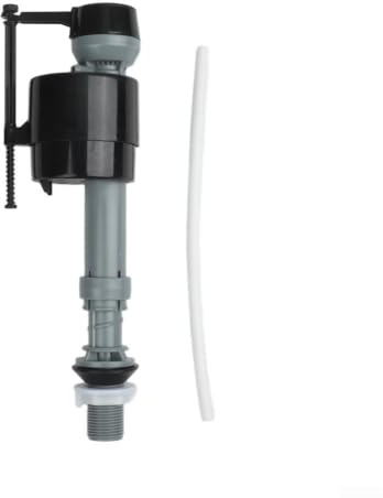 Adjustable Toilet Inlet Valve G15/16 with Built-in Filter - Quiet Needle Seal Fill Valve for Cistern Repair