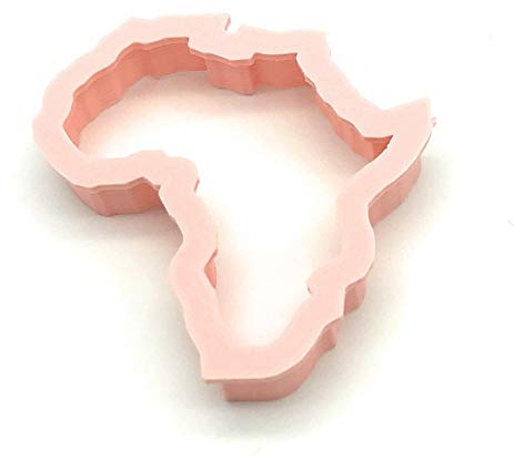 Africa Map Cookie Cutter Fondant Cake Decorating (All 3 Sizes)