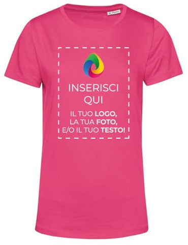 Teetaly Maglietta T-Shirt Donna con Stampa Personalizzata