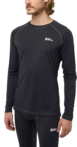 Jack Wolfskin Herren Infinite Light M Longsleeve, Schwarz, L EU