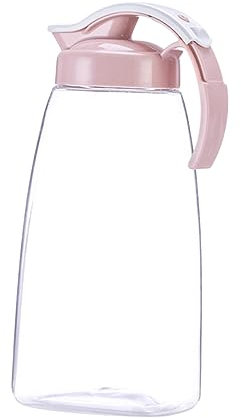 Garneck Pichet à Eau Et Boissons Carafe à Jus Plastique Résistante Aux Températures Extrêmes Convient Aux Jus De Fruits Bières Thés Glacés Lait