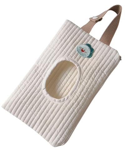Återanvändbar baby-linnehållare, Baby Wipe Holder Travel | Bärbar resväska Lipider Paper Dispensator,Tyghållare Track Board, pappershandduksbehållare